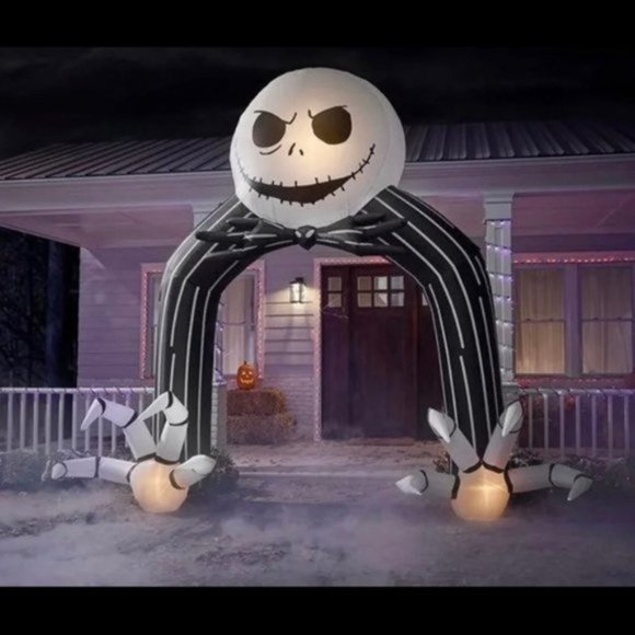 2021 Disney Jack skellington Archway inflatable